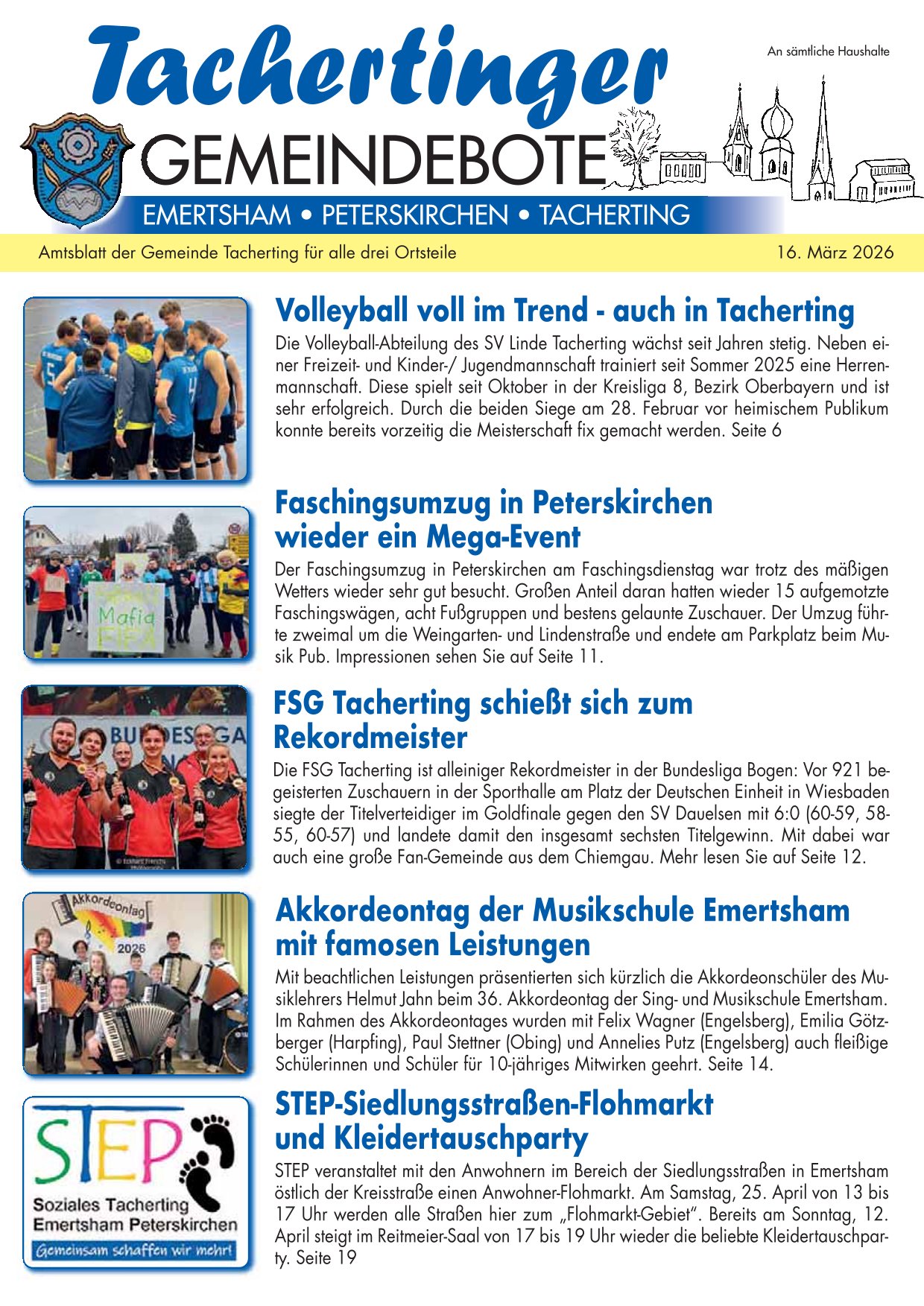 Gemeindebote März 2026